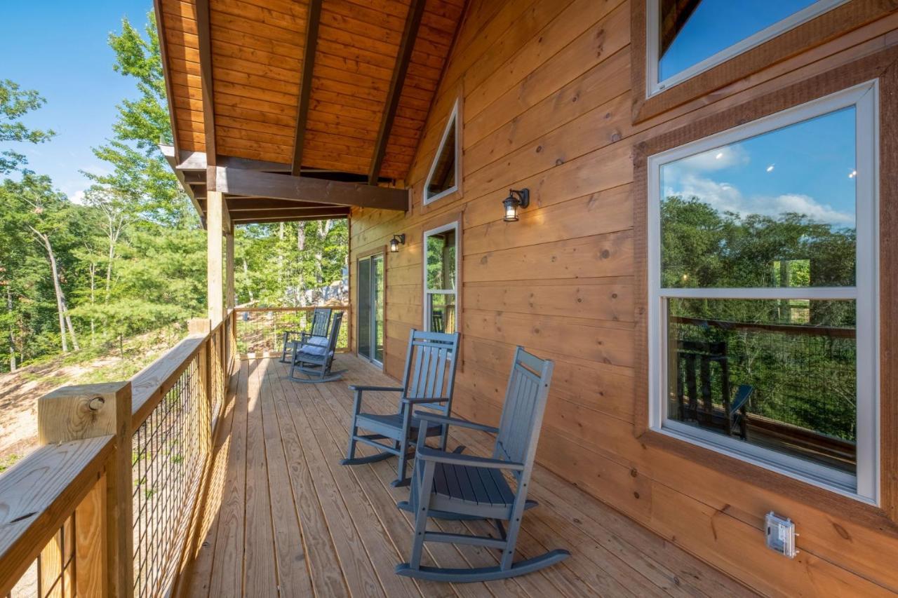 New / 3 King Suites / Sleeps12 / View / 5 Mi To Pf / Hot Tub Sevierville Eksteriør billede